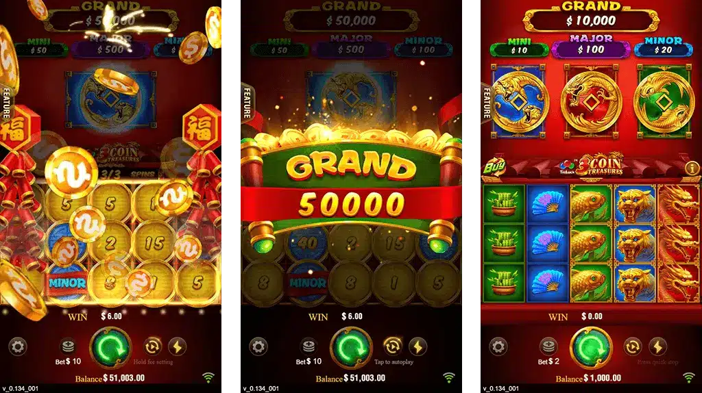 3 Coins Downloadprobo Bonus
